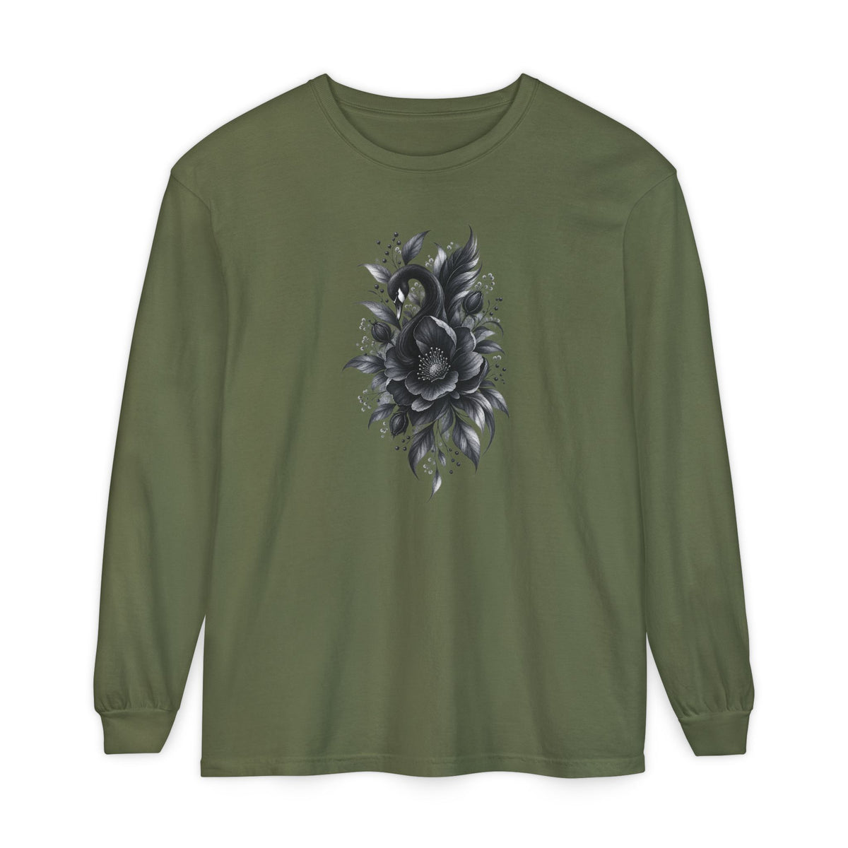Dark Bloom Long Sleeve T-Shirt