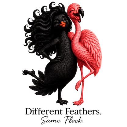 Different Feathers. Same Flock T-Shirt