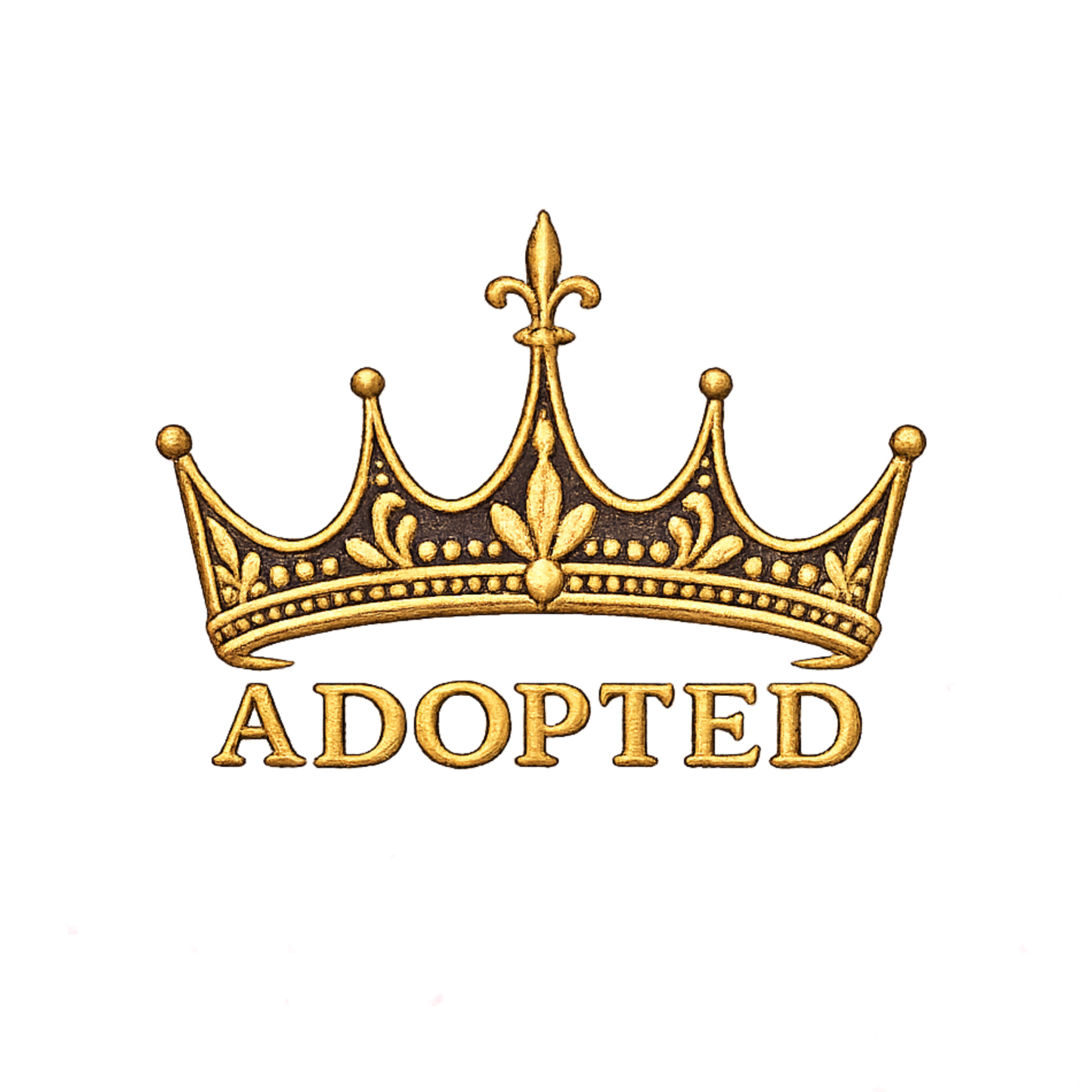 Adopted Crown Embroidered Sweatshirt