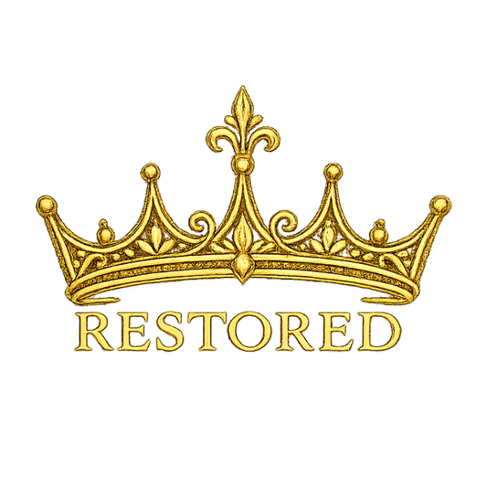 Restored Crown Embroidered Sweatshirt