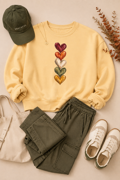 Hearts of Autumn Sweatshirt