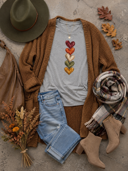 Hearts Of Autumn T-Shirt