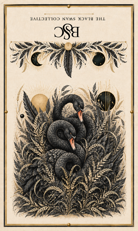 Noir Reverie Tea Towel