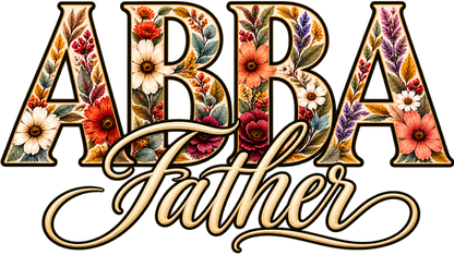 Abba Father Cropped Hooded Sweatshirt