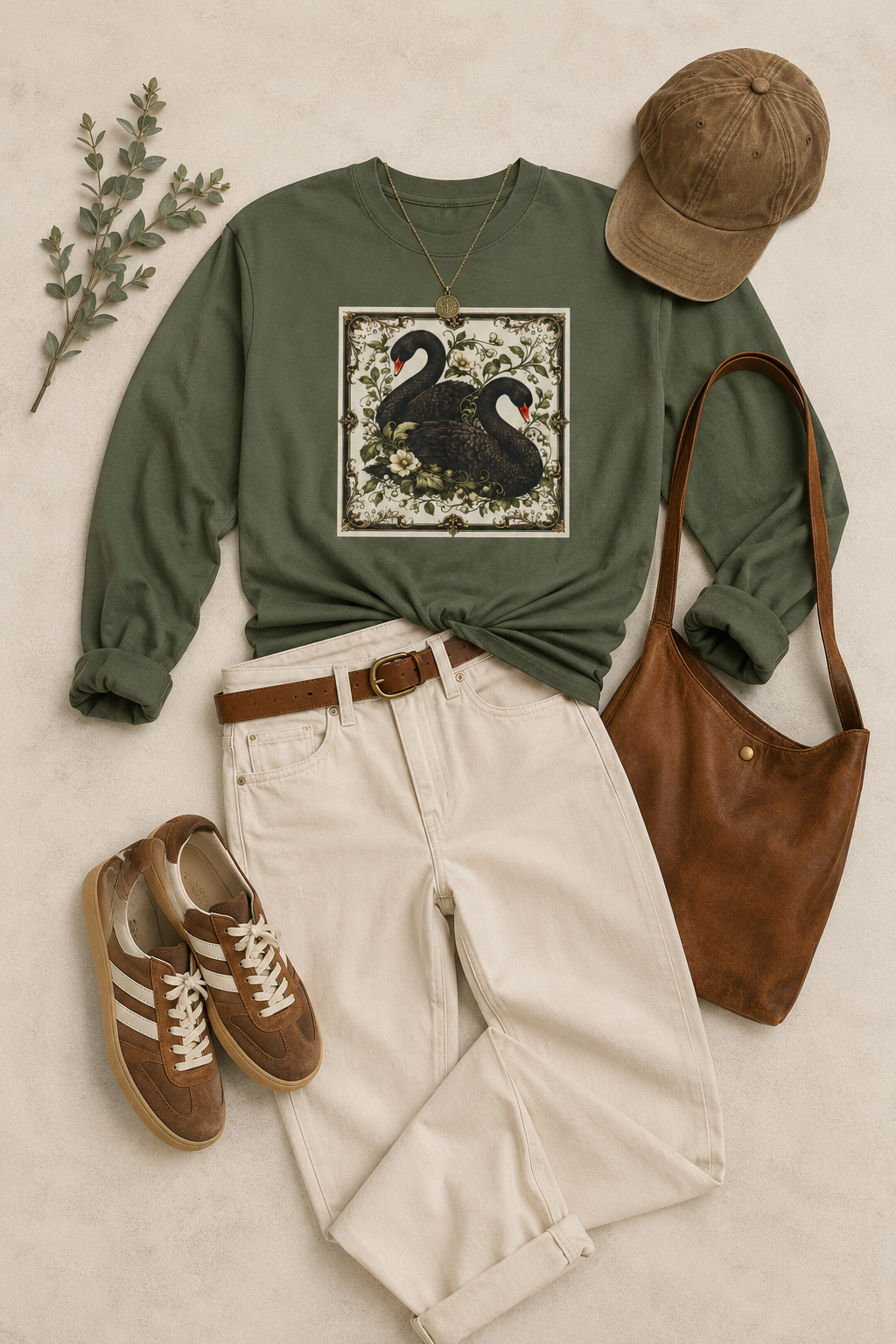 Botanical Flight Long Sleeve T-Shirt
