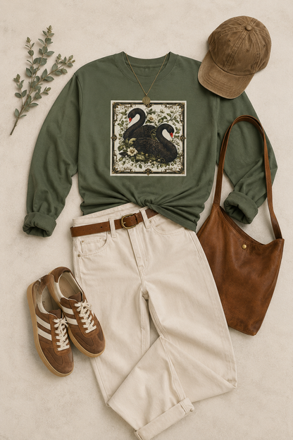 Botanical Flight Long Sleeve T-Shirt
