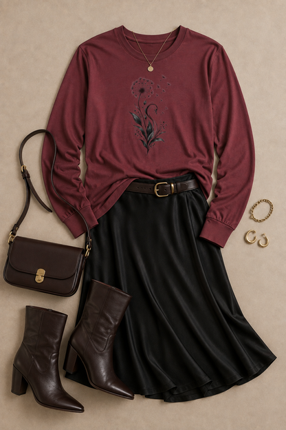 Swan Wish Long Sleeve T-Shirt