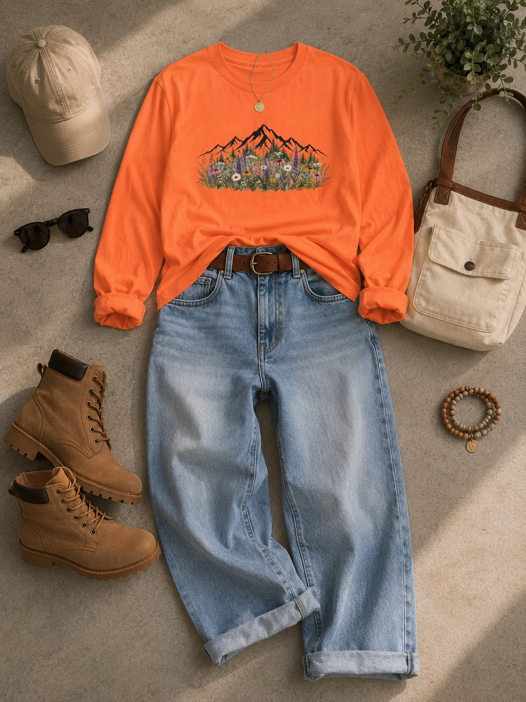 Summit Blooms Long Sleeve T-Shirt