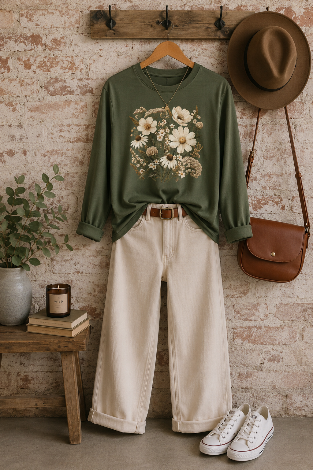 Quiet Grace Long Sleeve T-Shirt