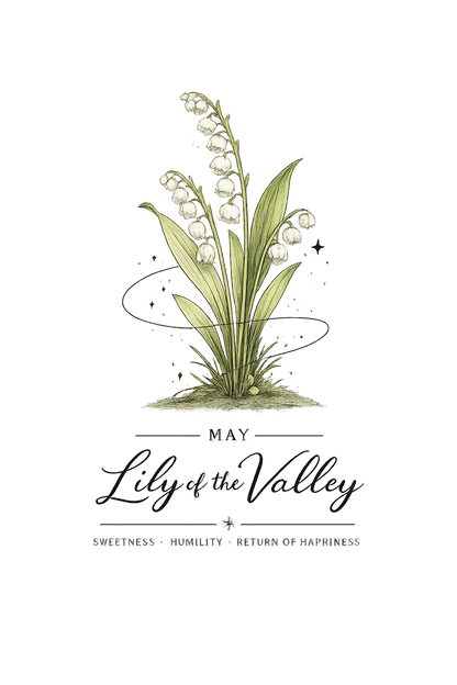 May Birth Flower Sweatshirt