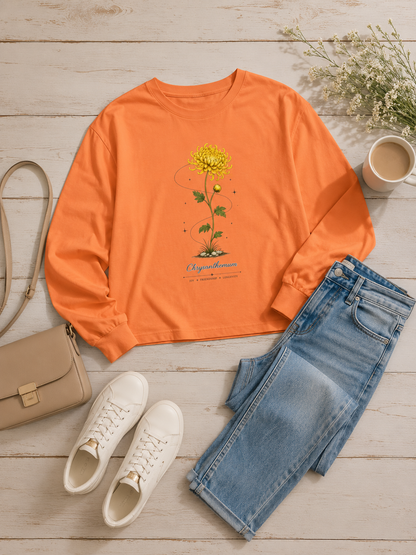 Chrysanthemum Long Sleeve T-Shirt