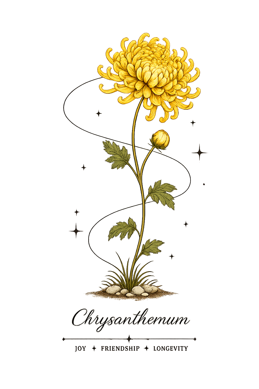 Chrysanthemum Sweatshirt