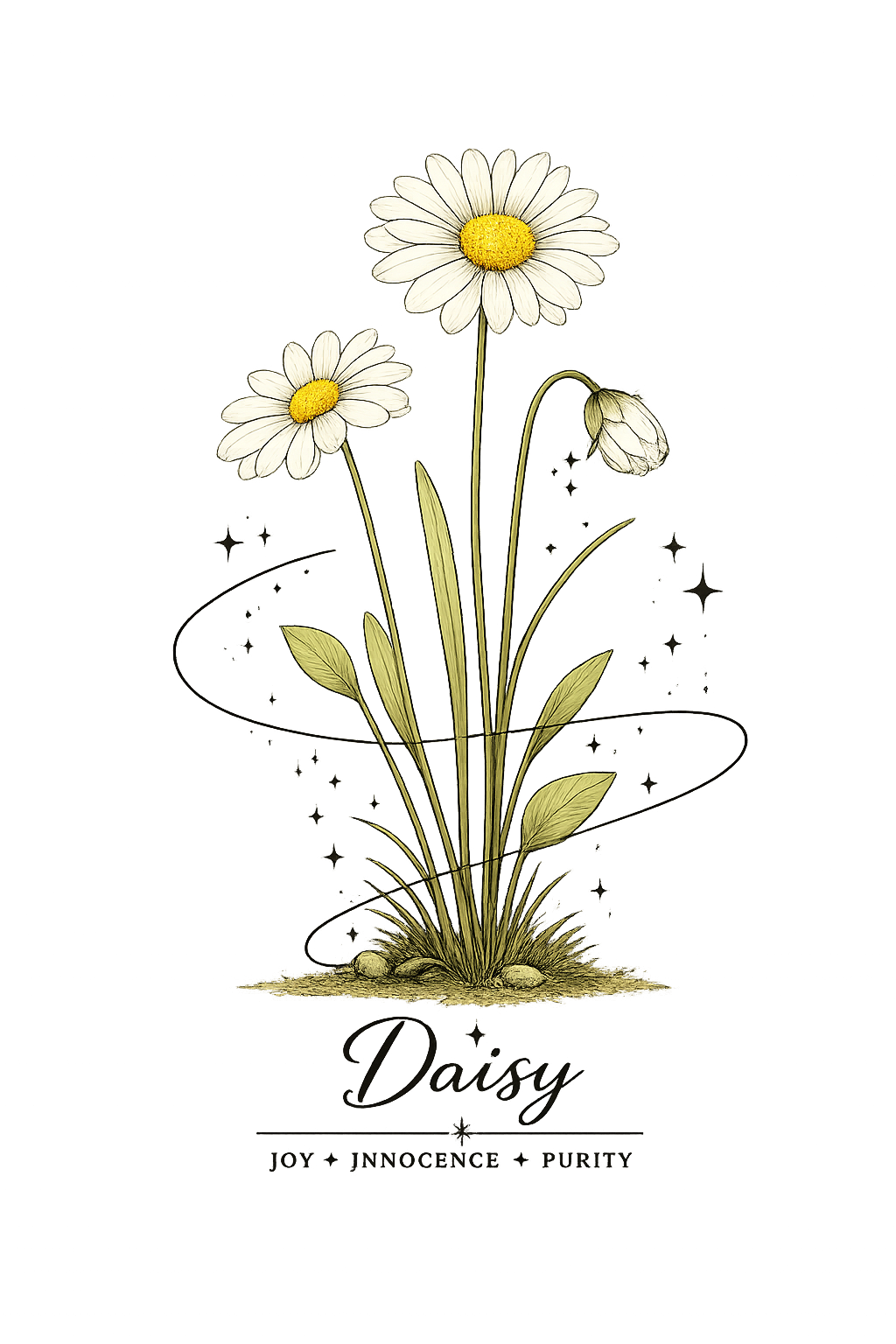 Daisy Cropped Hooded Sweatshirt