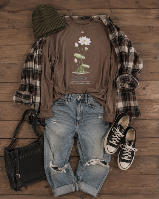 Lotus Long Sleeve T-Shirt