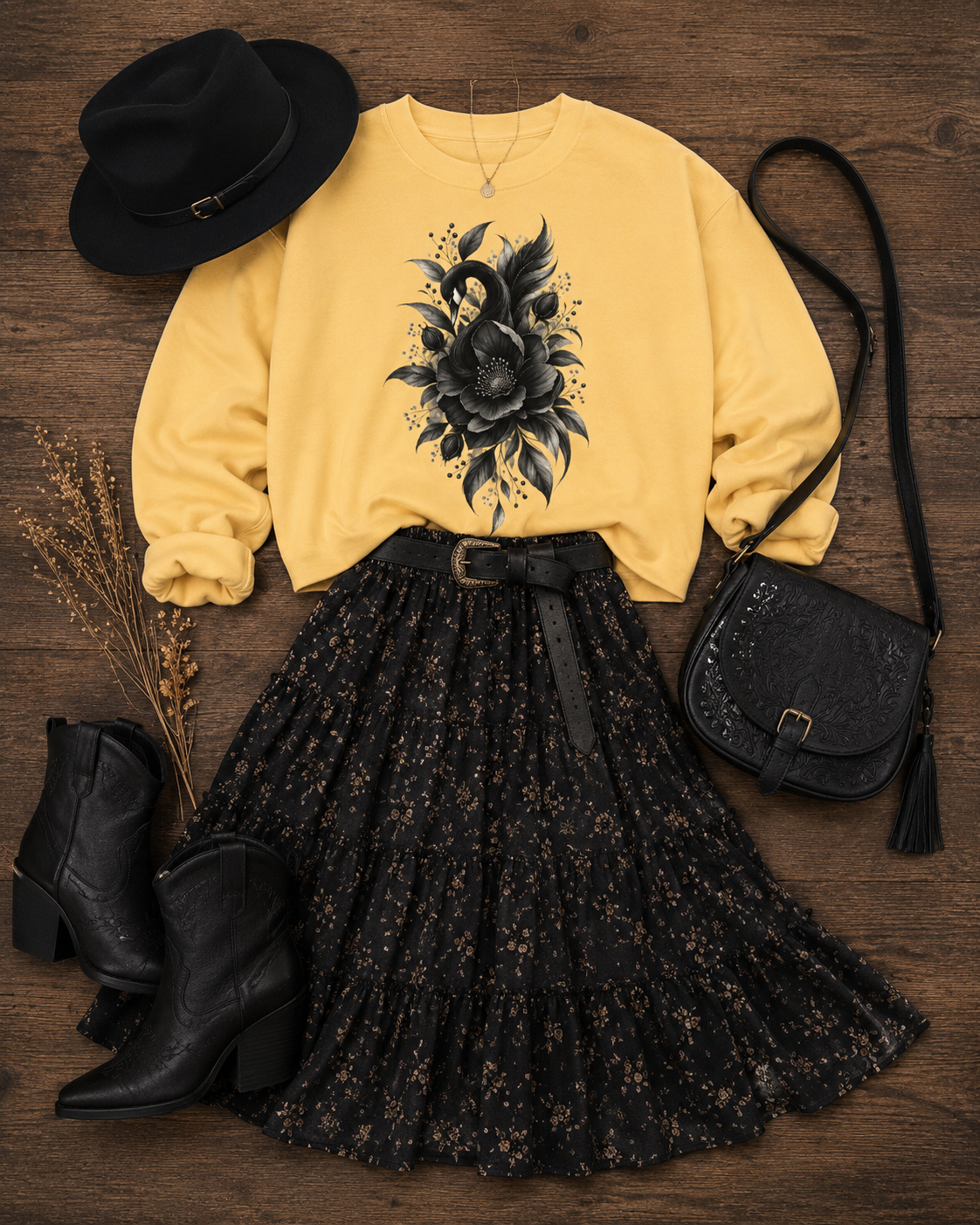 Dark Bloom Sweatshirt