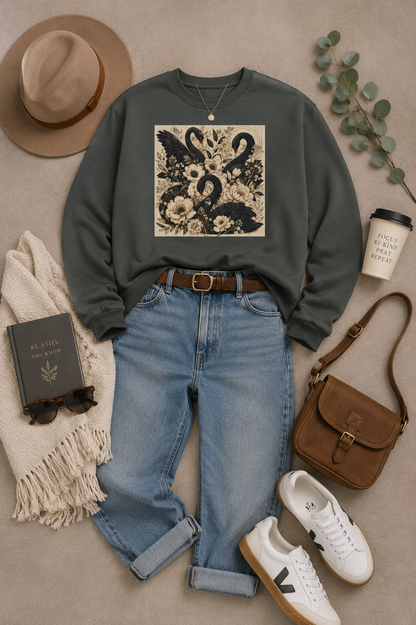 Midnight Bloom Sweatshirt