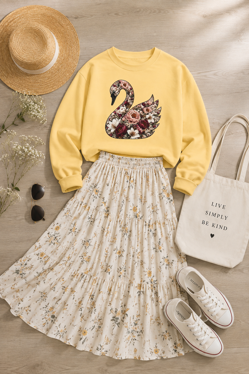 Peony & Plumage Sweatshirt
