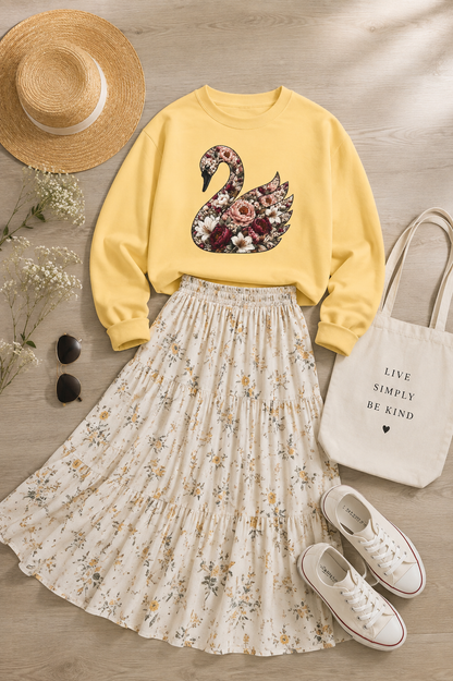 Peony & Plumage Sweatshirt