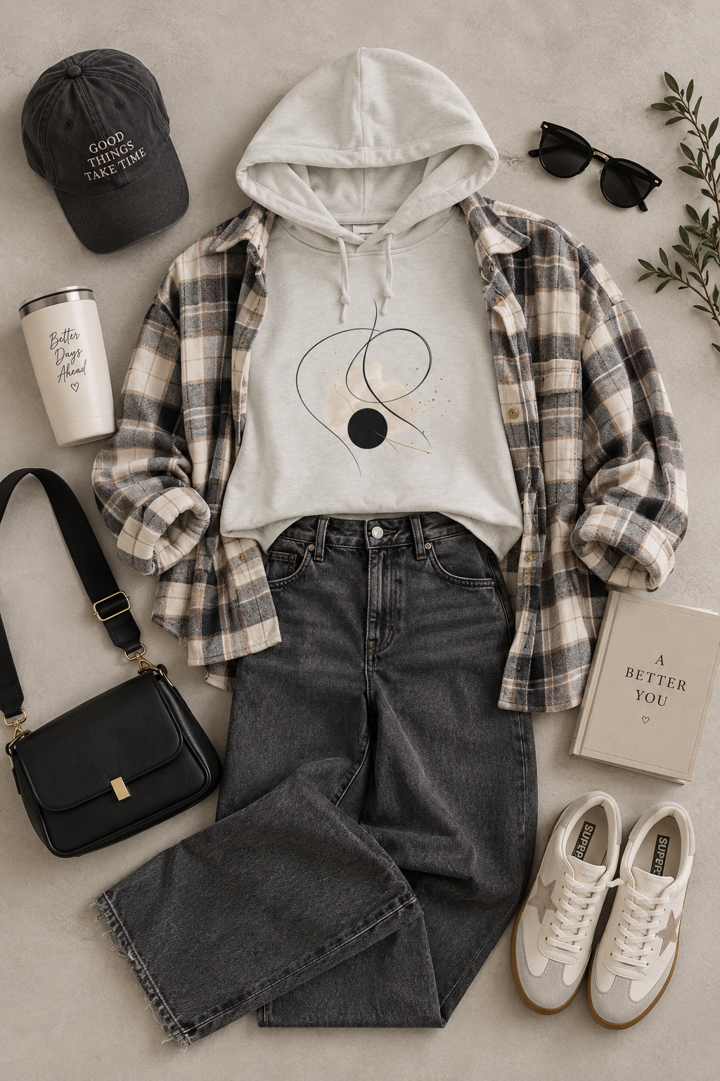 Elevate Cropped Hooded Sweatshirt
