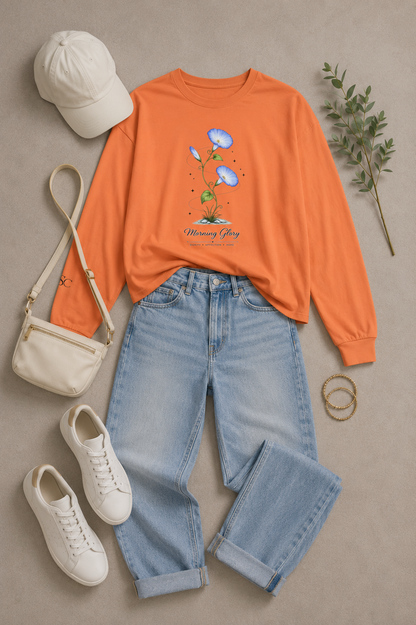 Morning Glory Long Sleeve T-Shirt