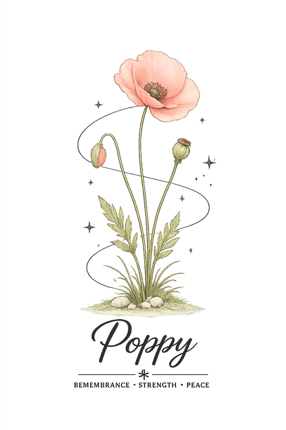 Poppy Long Sleeve T-Shirt
