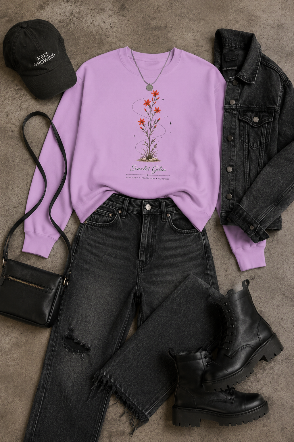 Scarlet Gilia Sweatshirt