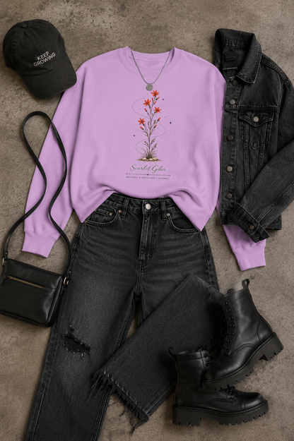 Scarlet Gilia Sweatshirt