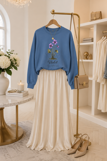 Violet Sweatshirt