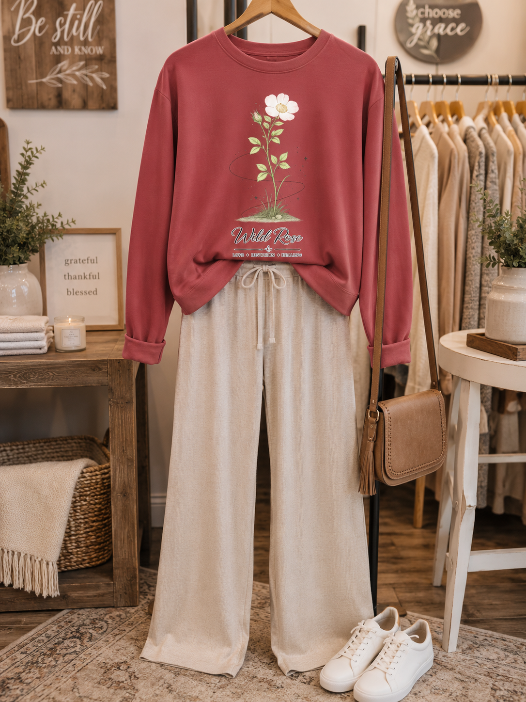 Wild Rose Sweatshirt