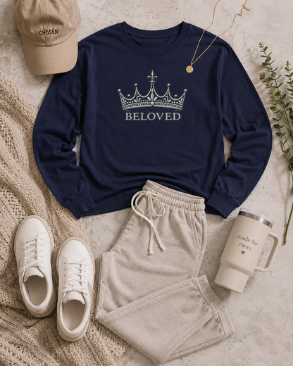 Beloved Crown Long Sleeve T-Shirt