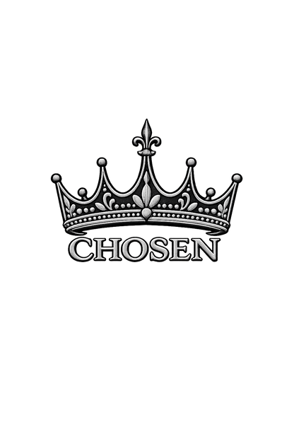 Chosen Crown Cropped Hooded Sweatshirt