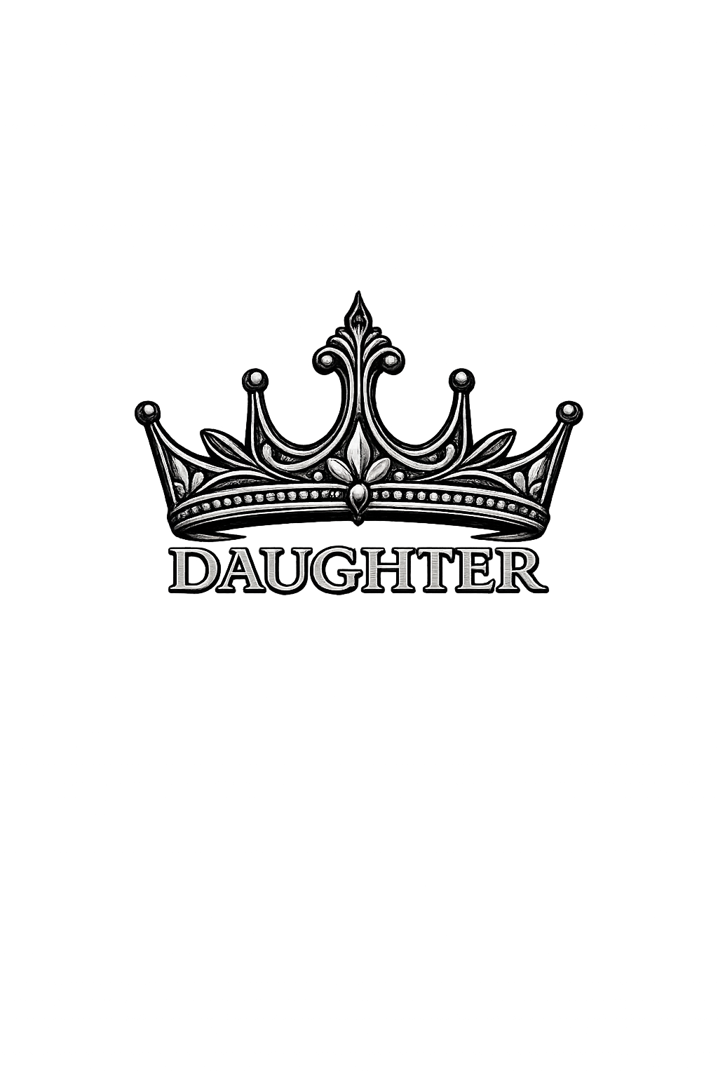 Daughter Crown Long Sleeve T-Shirt