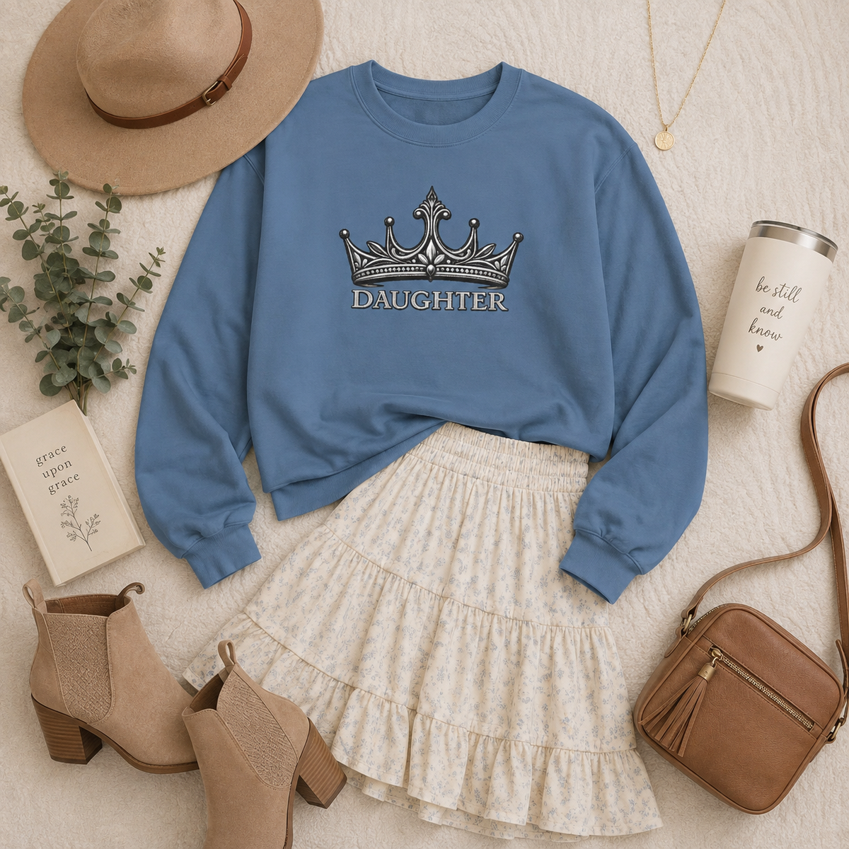Daughter Crown Sweatshirt