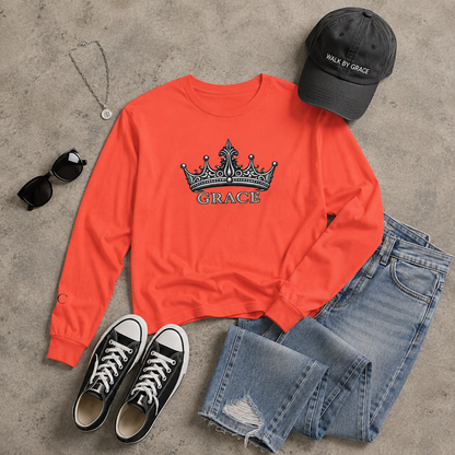 Grace Crown Long Sleeve T-Shirt