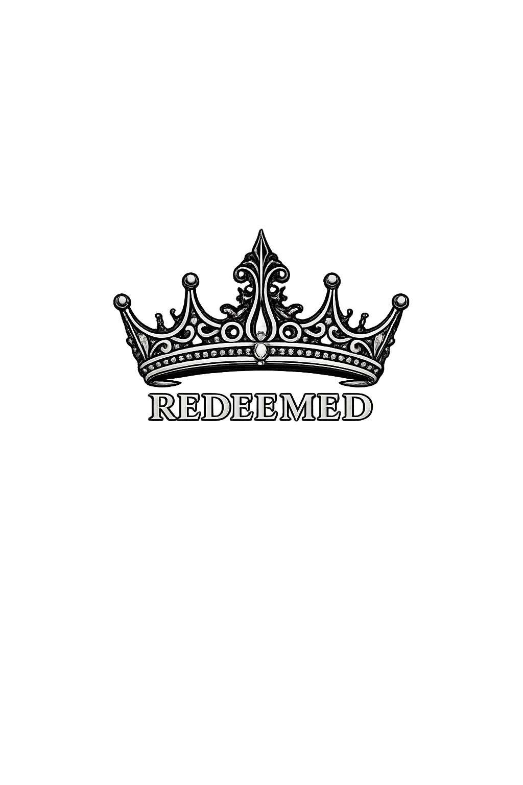 Redeemed Crown Cropped Hooded Sweatshirt