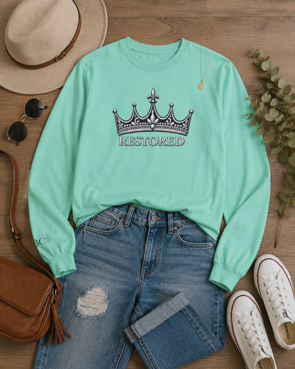 Restored Crown Long Sleeve T-Shirt