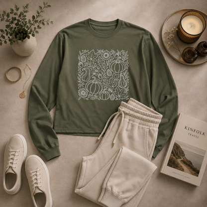 Autumn Whimsy Long Sleeve T-Shirt