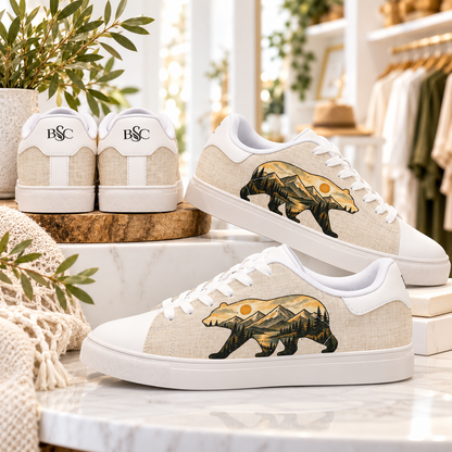 Wild Soul Women's Low-Top Leather Sneakers
