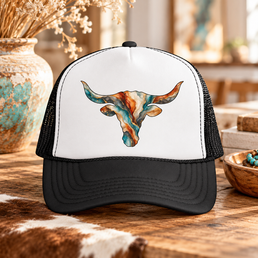 Gilded Frontier Foam Trucker Hat