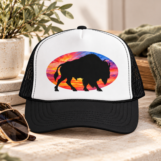 Painted Skies Foam Trucker Hat