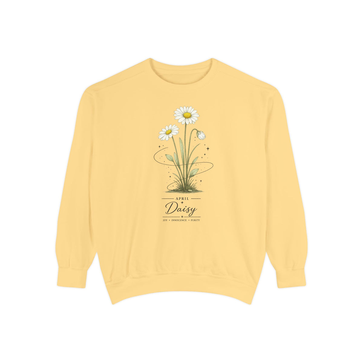 April Birth Flower Sweatshirt