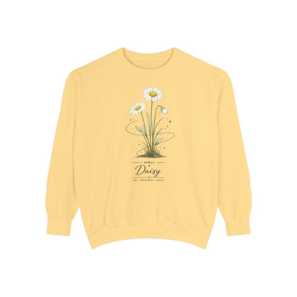 April Birth Flower Sweatshirt