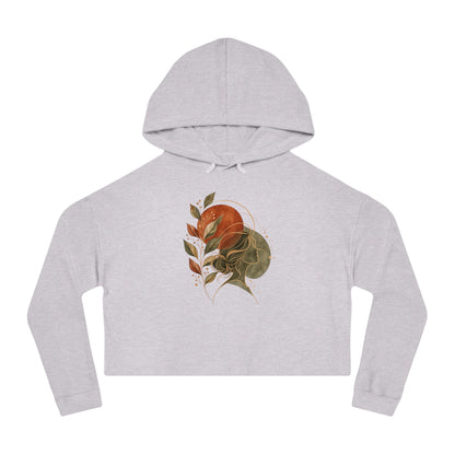 In Her Element Cropped Hooded Sweatshirt