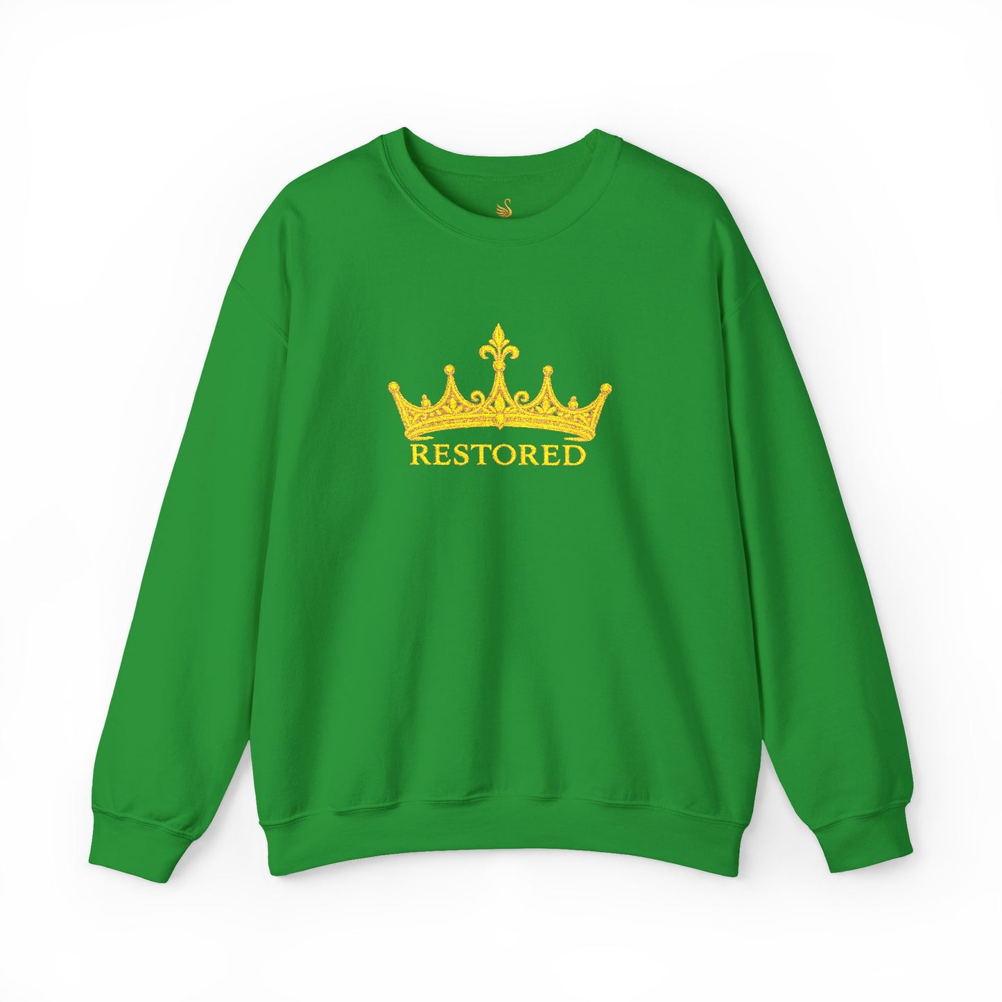 Restored Crown Embroidered Sweatshirt