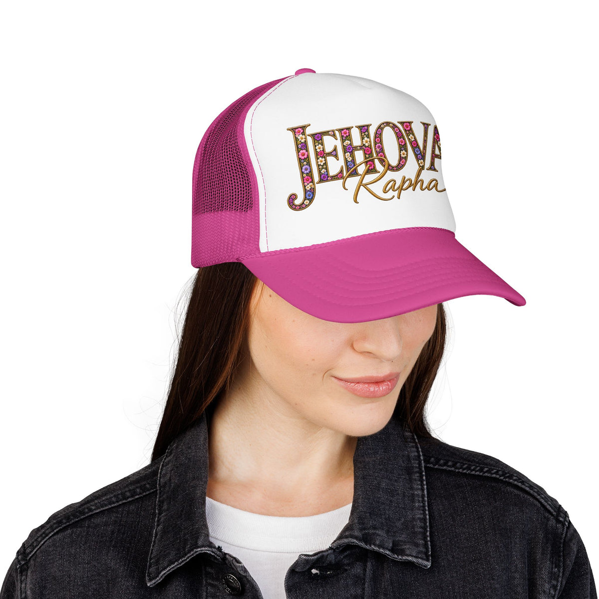 Jehovah Rapha Foam Trucker Hat