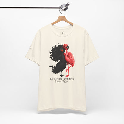 Different Feathers. Same Flock T-Shirt