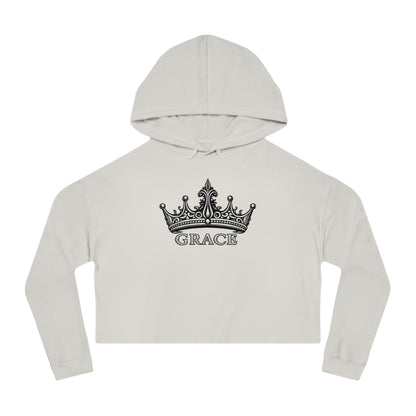 Grace Crown Cropped Hooded Sweatshirt