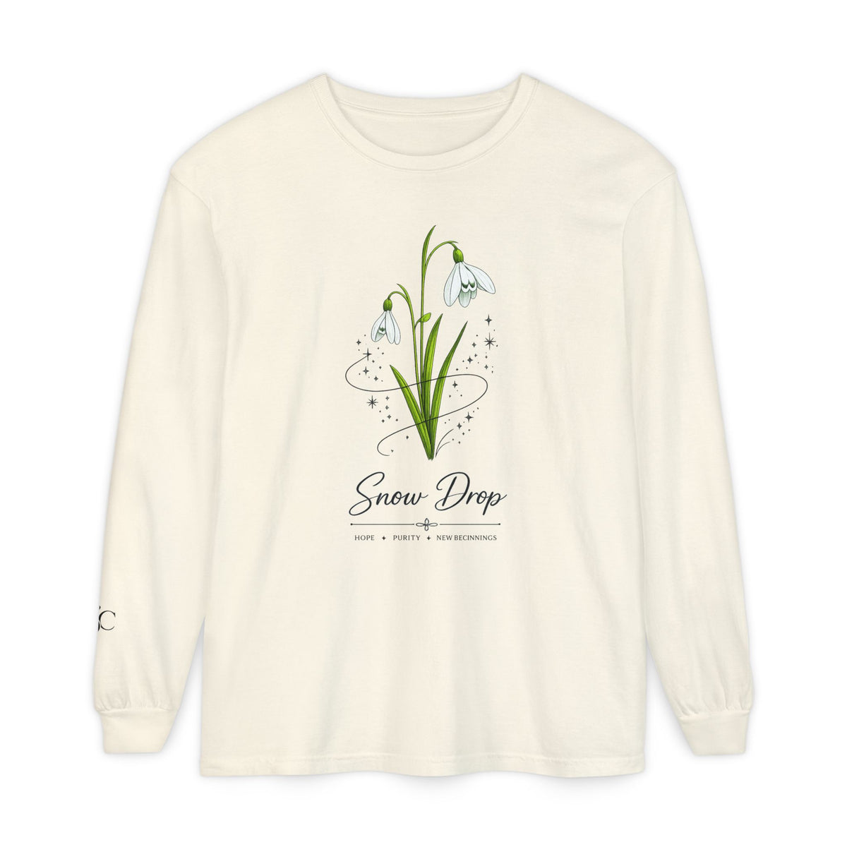 Snow Drop Long Sleeve T-Shirt
