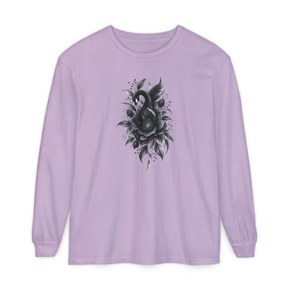 Dark Bloom Long Sleeve T-Shirt