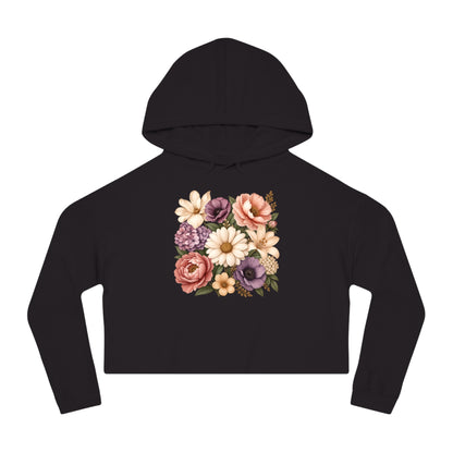 Grace In Bloom Cropped Hooded Sweatshirt